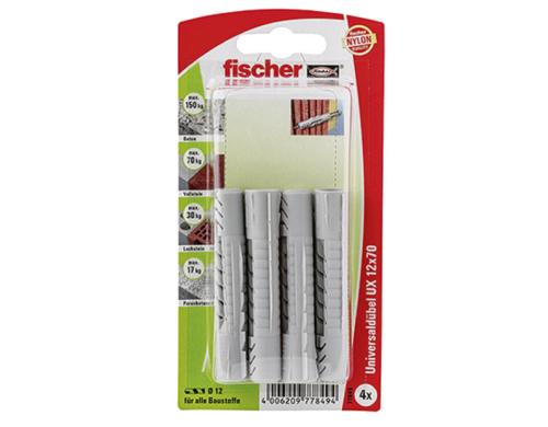 Fischer  90866 Unidbel UX 12X70 NV 4 Stck