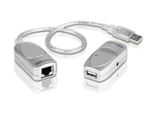 Aten UCE60-AT, USB1.1 Cat.5e/6 Extender USB1.1 Signal bis 60m ber Cat.5e/6 Kabel