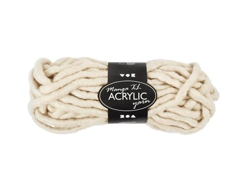 Creativ Company Acrylwolle XL creme Lnge 17 m, MP: 2 M x 3 R, 200 g