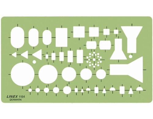 Linex Elektroschablone 0.9mm Dicke