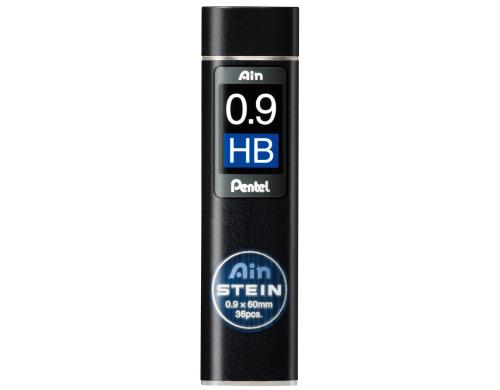 Pentel Druckbleistift-Minen Ain Stein 0.9mm HB, 36 Minen pro Dose