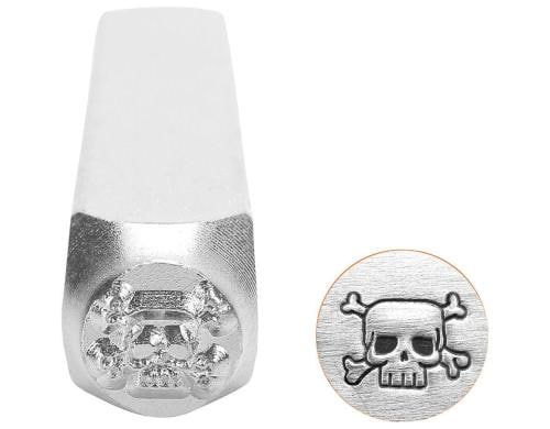 Impress Art Prgestempel Totenkopf 6 mm