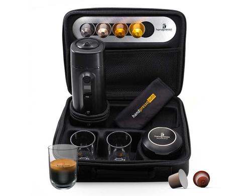 Handpresso Auto Capsule Nespresso Set Betrieb ber Zigarettenanznder