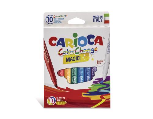 Carioca Fasermaler Color Change 10er Pack