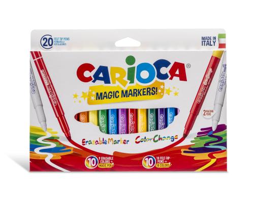 Carioca Fasermaler Magic Markers 20er Pack