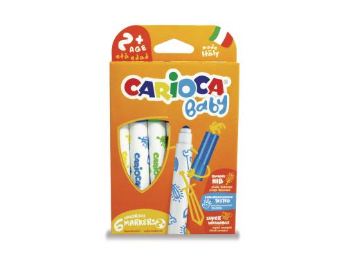 Carioca Fasermaler Baby 2+ 6er Pack