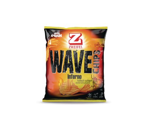 Chips Wave Inferno 120g 120g