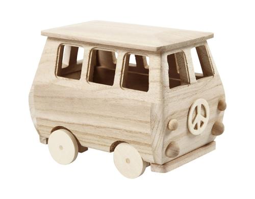 Creativ Company Holz Minibus 17 x 10 x 13 cm