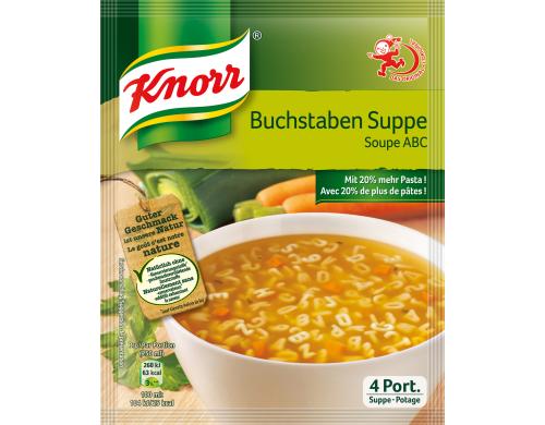 KNORR Buchstabensuppe 4 Portionen