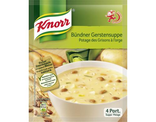 KNORR Bndner Gerstensuppe 4 Portionen