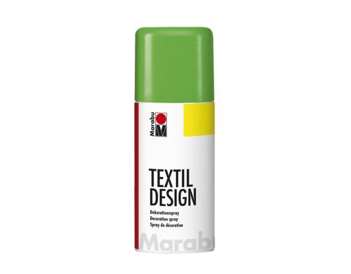 Marabu Dekorationsspray Textil Design 150 ml-Dose, Neongrn