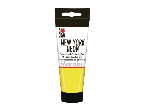 Marabu Schwarzlichtfarbe New York Neon 100 ml, gelb