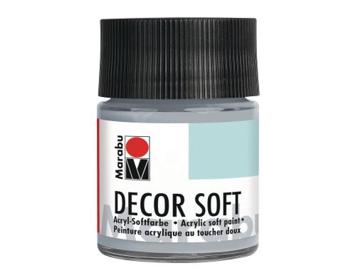 Marabu Acrylfarbe Decor Soft 50 ml, hellgrau