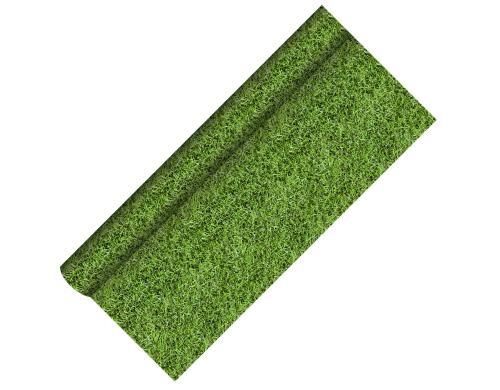 Papstar Tischdecke Football lackiert Papier, 5 m x 1,2 m