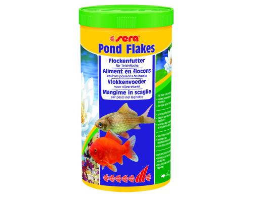 sera Pond Flakes Flockenfutter 1L