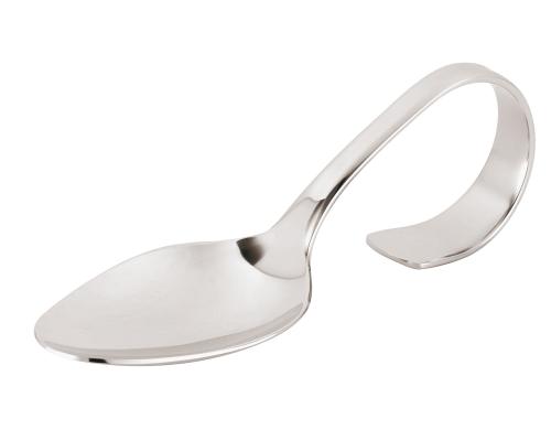 Paderno Fingerfood-Lffel silber 1 Stck, Grsse 13.5cm, Edelstahl