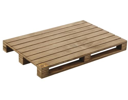 Paderno Servierplatte Palette 30cm Grsse 30x20x3cm, Birke