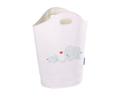 Wenko Wschekorb Kids Elli rosa 40 x 20 x 52 cm, 24 L