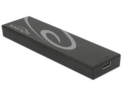 Delock M.2 SATA SSD zu USB.3.1 TypC Gehuse ESD Schutz bis 2 kV, berhitzungsschutz