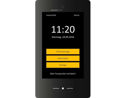 ReinerSCT timeCard Terminal 3 Zeiterfassungsterminal, LAN/WLAN, Touch,