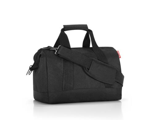 Reisenthel Schultertasche Allrounder M 18 l black, 40 x 33.5 x 24 cm