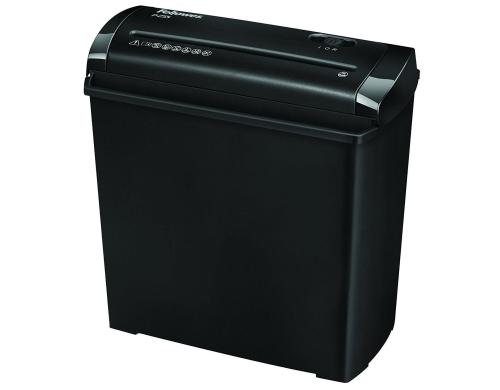 Fellowes Aktenvernichter P-25S Bis 5 Blatt, 11 Liter, Sicherheitsstufe P-1