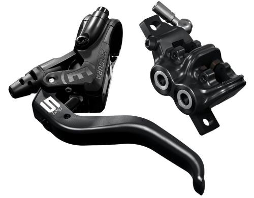 MAGURA MT 5 Next links/rechts 2.2m schwarz/grau, 4-Kolbenbremse