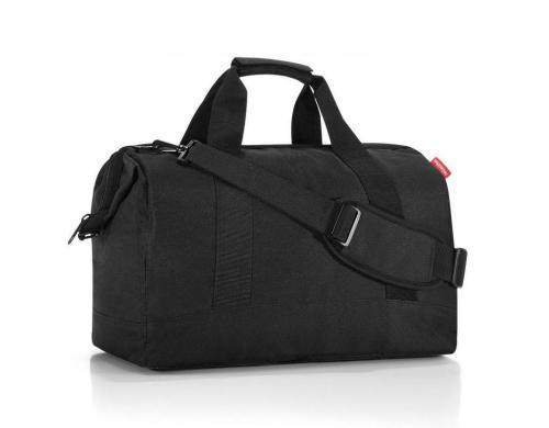 Reisenthel Schultertasche Allrounder L 30 l black, 48 x 39.5 x 29 cm