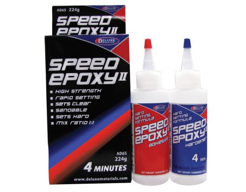 Deluxe Materials Speed Epoxy II 4 min 224g