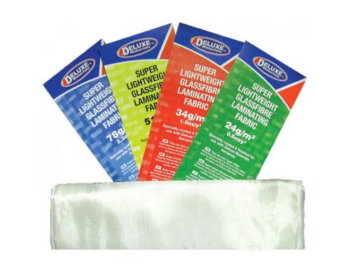 Deluxe Materials Fibreglass Cloth 24g 1m2