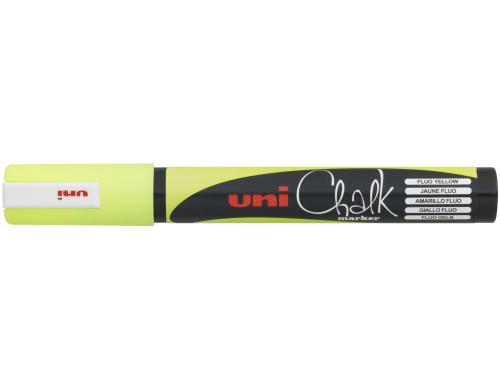 Uni CHALK kreidemarker Rundsp. 1.8-2.5 mm fluo gelb