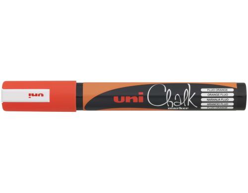 Uni CHALK kreidemarker Rundsp. 1.8-2.5 mm fl. orange