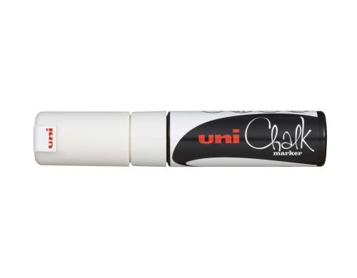 Uni CHALK kreidemarker Keilspitze 8 mm weiss