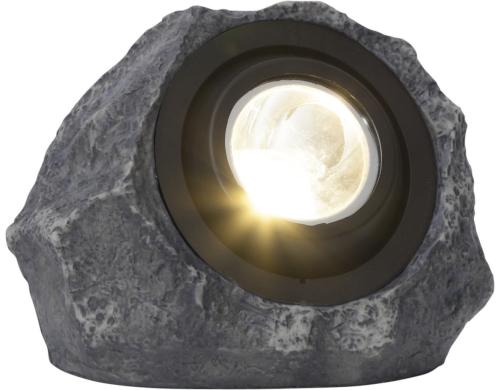 Star Trading LED Lichtspot Rocky outdoor schwarz BxH: 20x16cm, 1x LED, solar