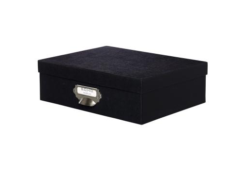 Rssler S.O.H.O. Aufbewahrungsbox schwarz 33,7 x 10,5 x 25,5cm