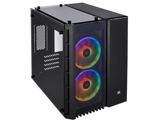 Corsair Midi Tower Crystal 280X RGB schwarz 2x 3.5, 3x 2.5, 2xUSB 3. Type-A