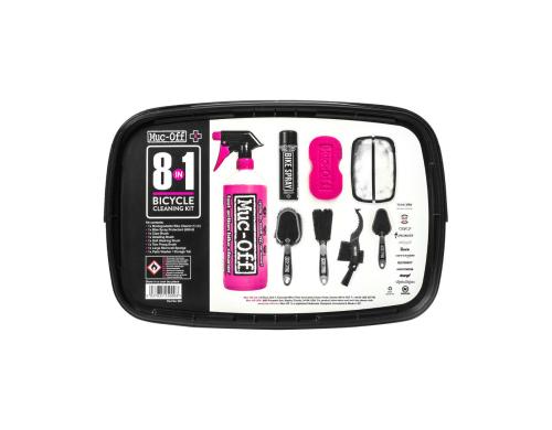 Muc-Off 8-IN-One Bike Cleaning Kit Enthlt 1l Nano-Tech Fahrradreiniger