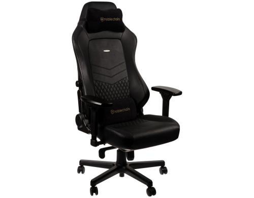 noblechairs Hero Gaming Chair Echtleder, schwarz