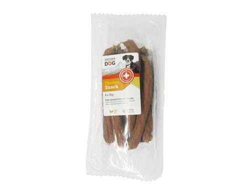 natura Dog Chicken Snack 8x20g 