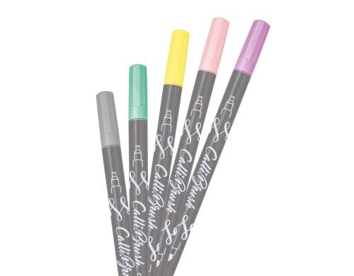 Online Callibrush Handlettering 5er Pack 5 Farben, Pastell