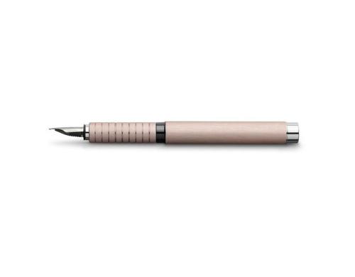 FABER-CASTELL Fllfederhalter Essentio M Aluminium Ros