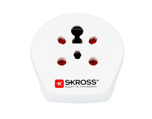 SKROSS Country-Reiseadapter India, Israel, Danmark to Europe