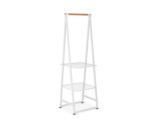 Brabantia Linn Kleiderstnder klein weiss 60 x 57 x 190 cm