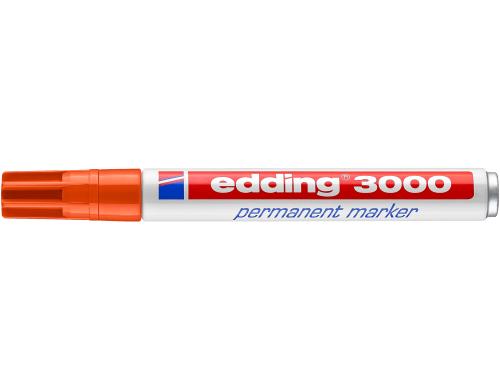 Edding Permanent Marker 3000, orange 1 Stk., Strichbreite ca. 1.5-3 mm