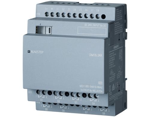 Siemens LOGO! 8 Erweiterung DM16 24R (DC) 24V DC, 8 Eing., 8 Ausg. Relais