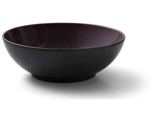 Bitz Salatschssel schwarz/voilett 30cm 1 Stck, Stoneware