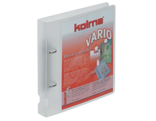 Kolma Ringbuch Vario A5 KolmaFlex 2 Ring-Mechanik Fllhhe 2 cm, farblos