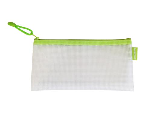 Kolma Reissverschlusstasche Mesh Bag Etui kiwi