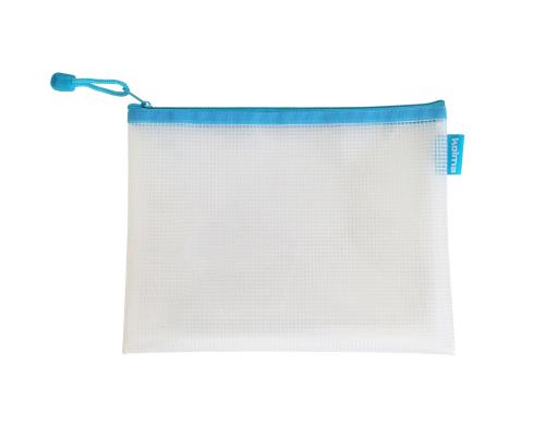 Kolma Reissverschlusstasche Mesh Bag A5 trkis