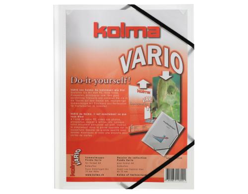 Kolma Gummizugmappe Penda Vario A4 KolmaFlex, farblos